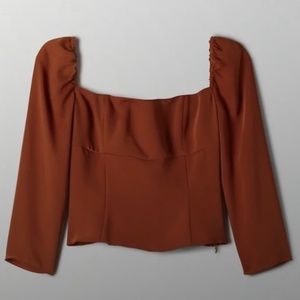 Aritzia Wilfred Cabo Blouse
